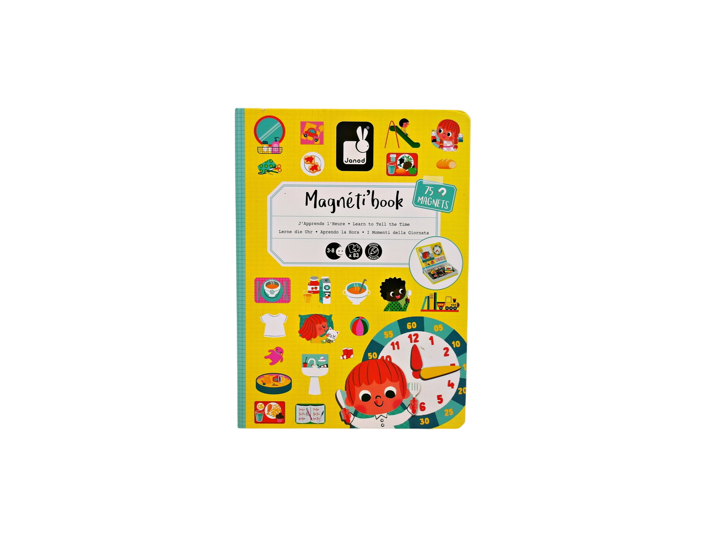 Acheter Magnéti'book - J'apprends l'heure- Édition 2017 Très bon état - 11,40 € Magnéti'book - J'apprends l'heure- Édition 2017 Très bon état - reconditionné disponible sur Label Emmaüs